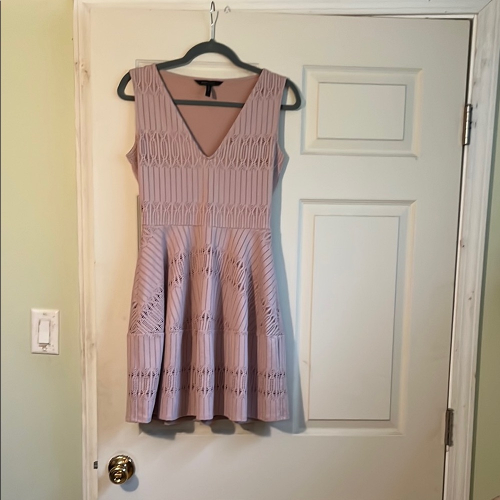 BCBG Mauve Sleeveless Dress
